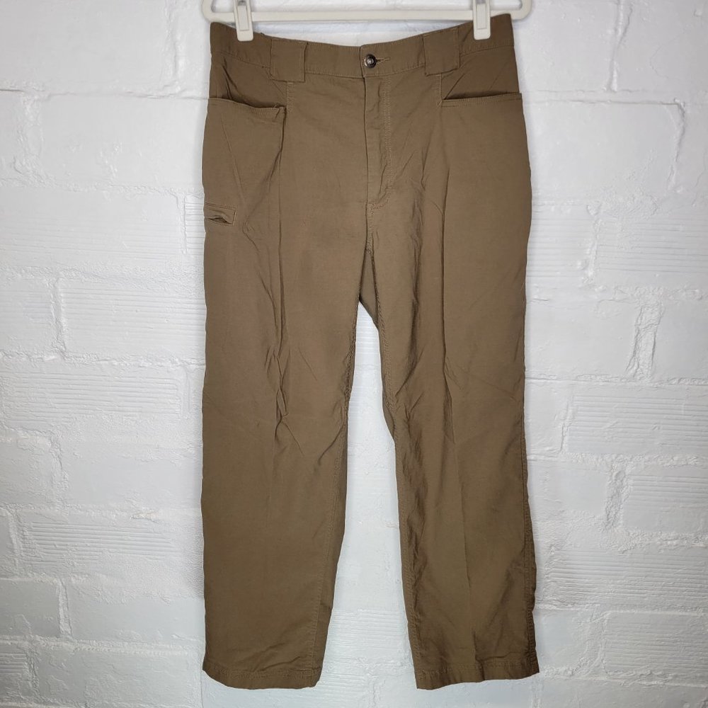 Duluth Trading Co Men's Large Cargo Pants Brown